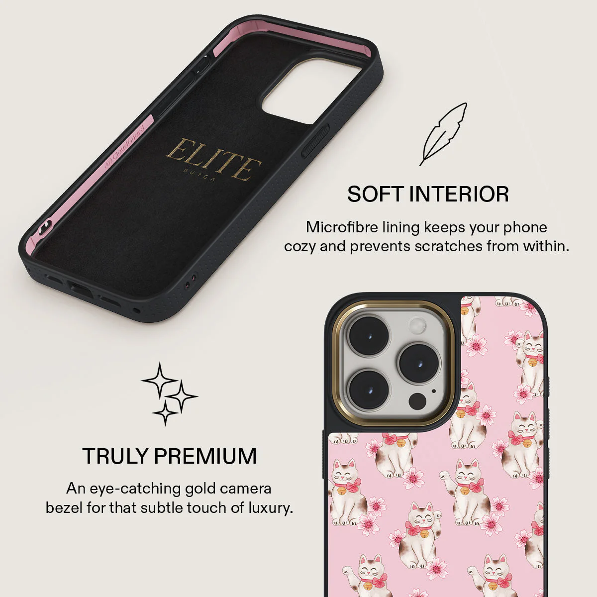 Maneki Neko - iPhone 15 Pro Max Case - Image 10