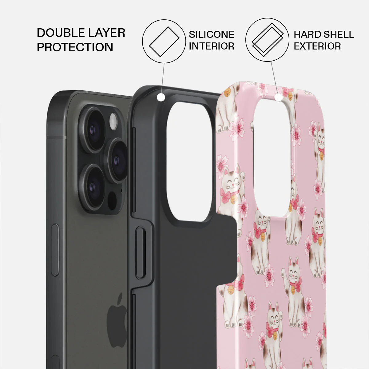 Maneki Neko - iPhone 15 Pro Max Case - Image 2