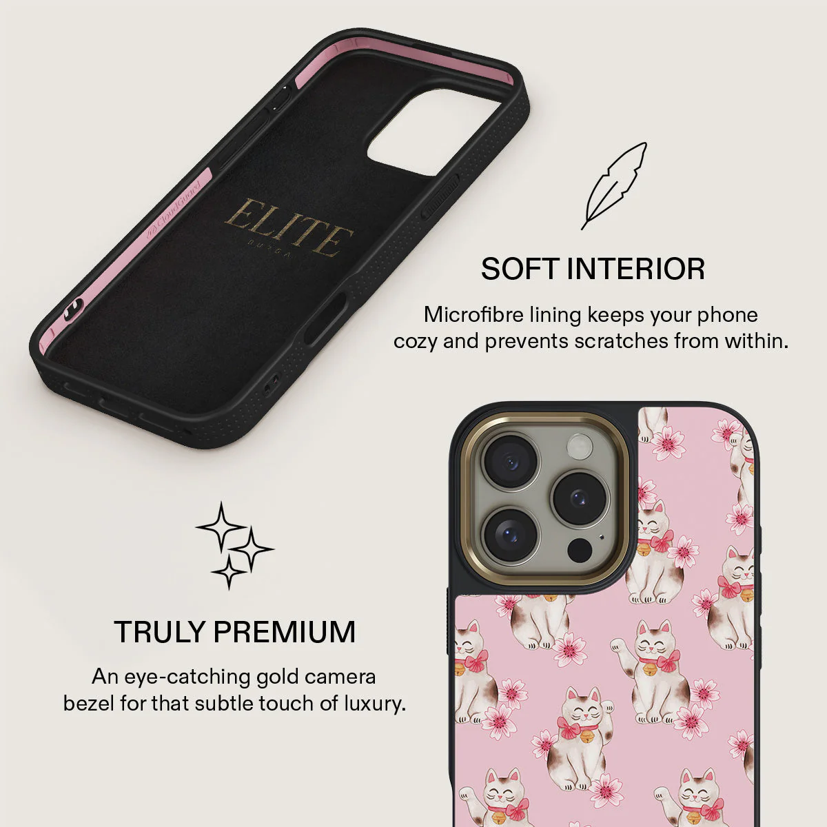 Maneki Neko - iPhone 16 Pro Max Case - Image 11