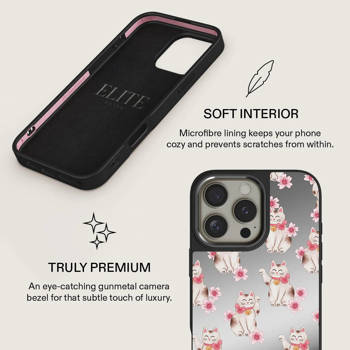 Maneki Neko - iPhone 16 Pro Max Case - Image 41