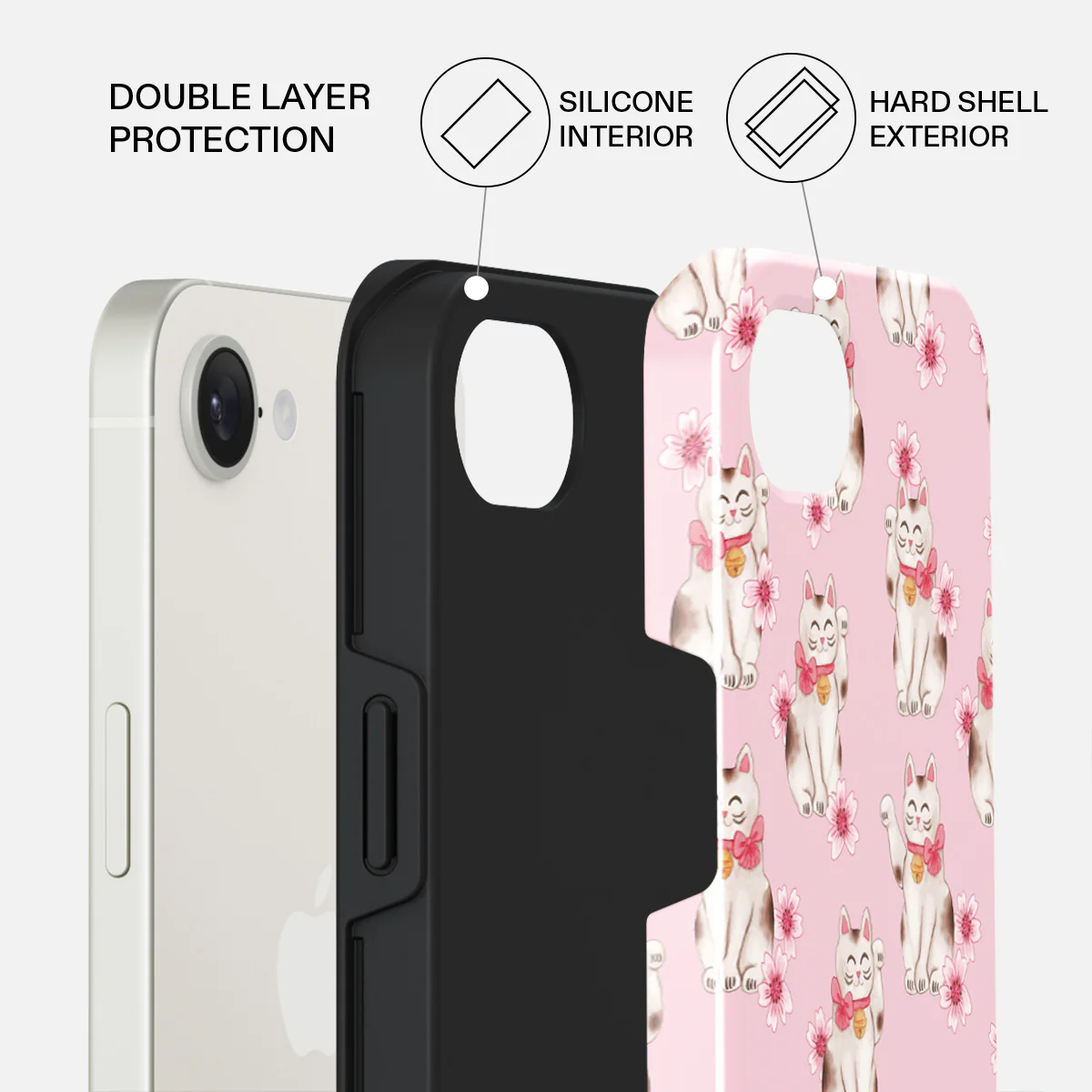 Maneki Neko - iPhone 16e Case - Image 2