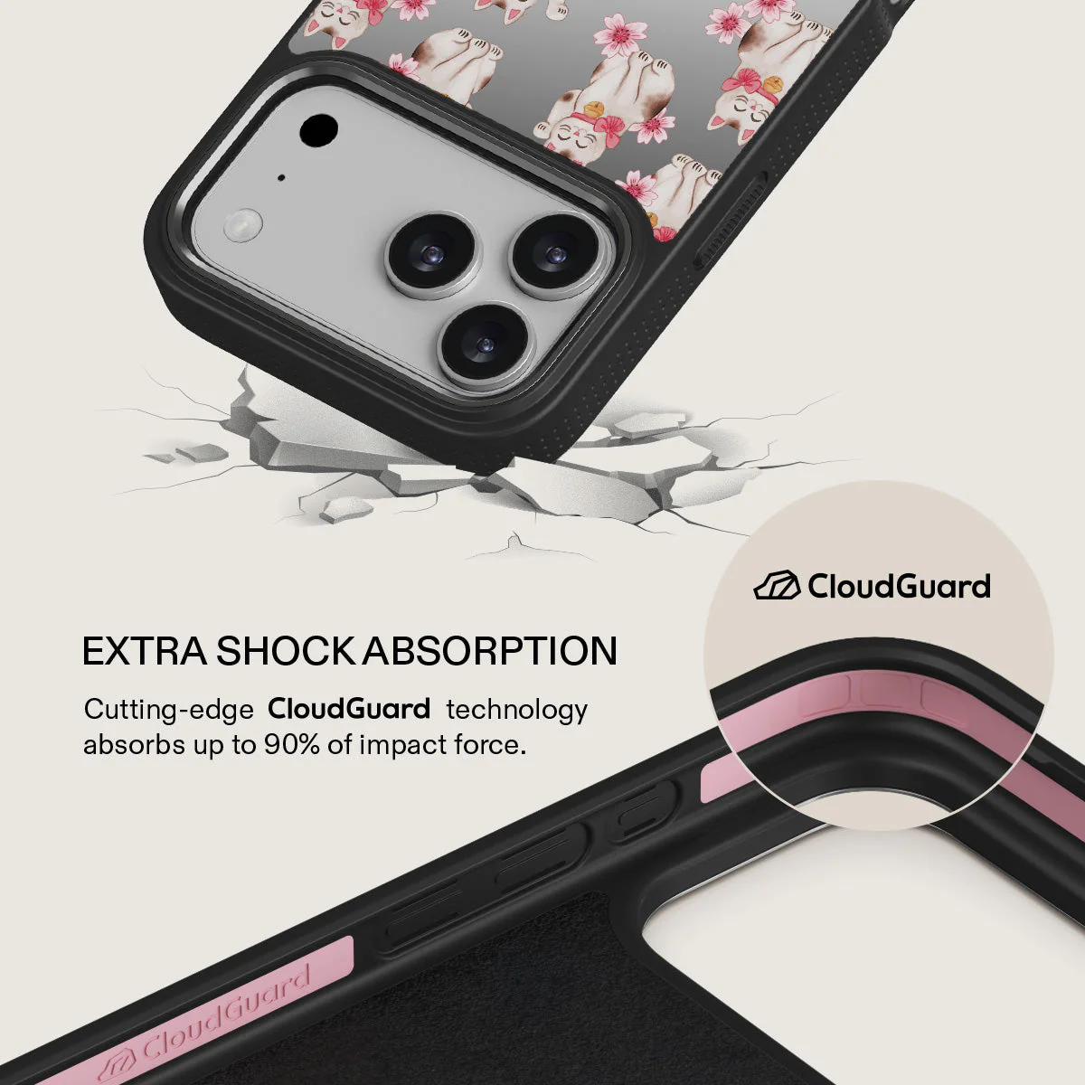 Maneki Neko - iPhone 17 Pro Max Case - Image 36