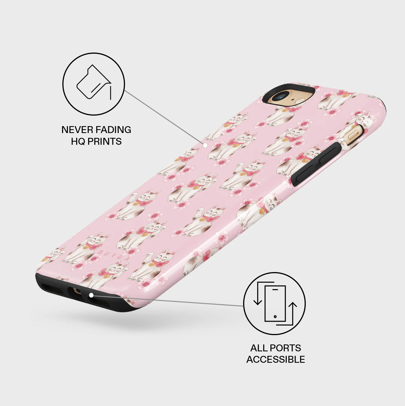Maneki Neko - iPhone 7 / iPhone 8 Case - Image 7