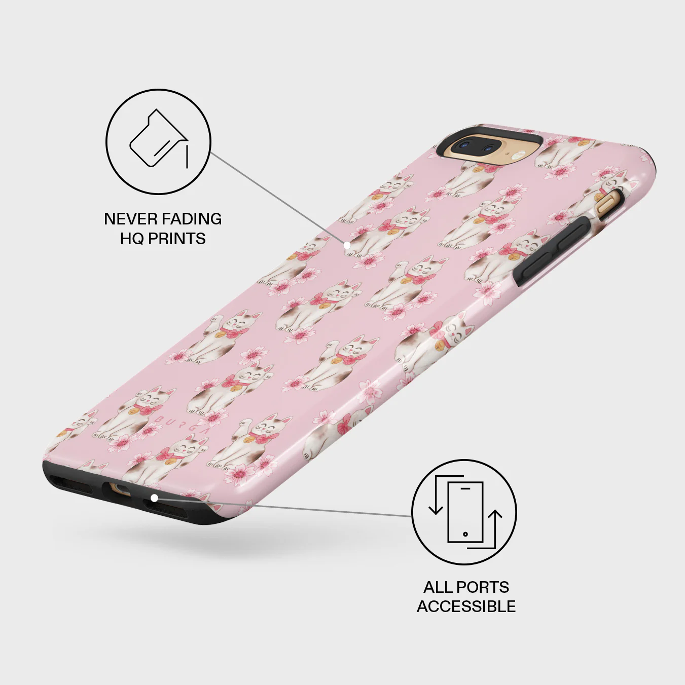 Maneki Neko - iPhone 7 Plus / 8 Plus Case - Image 7
