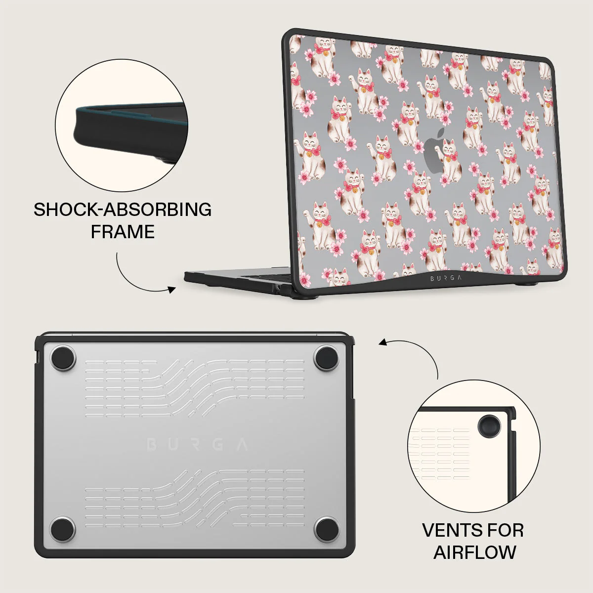 Maneki Neko - Macbook Case - Image 10