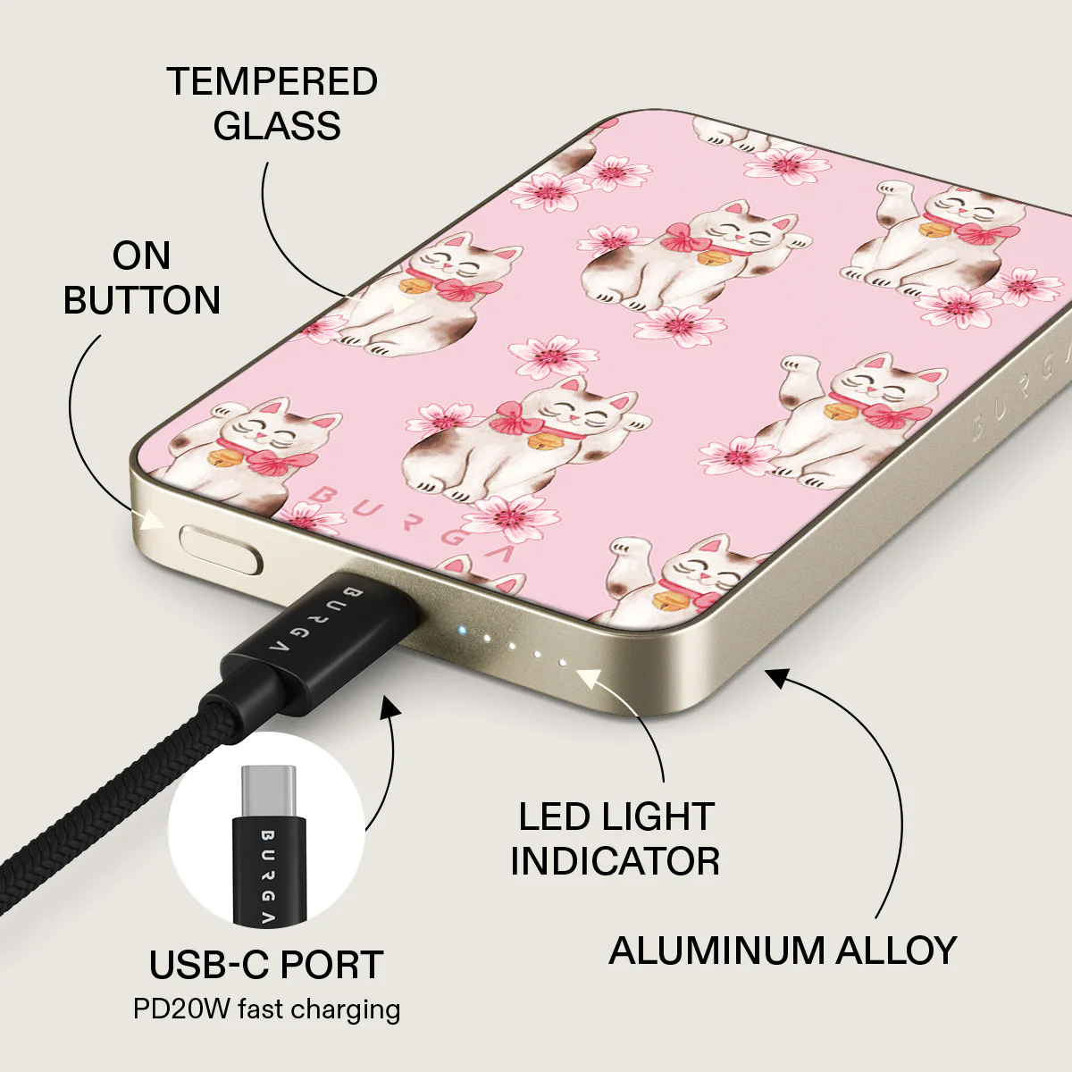 Maneki Neko - Magnetic Power Bank - Image 10