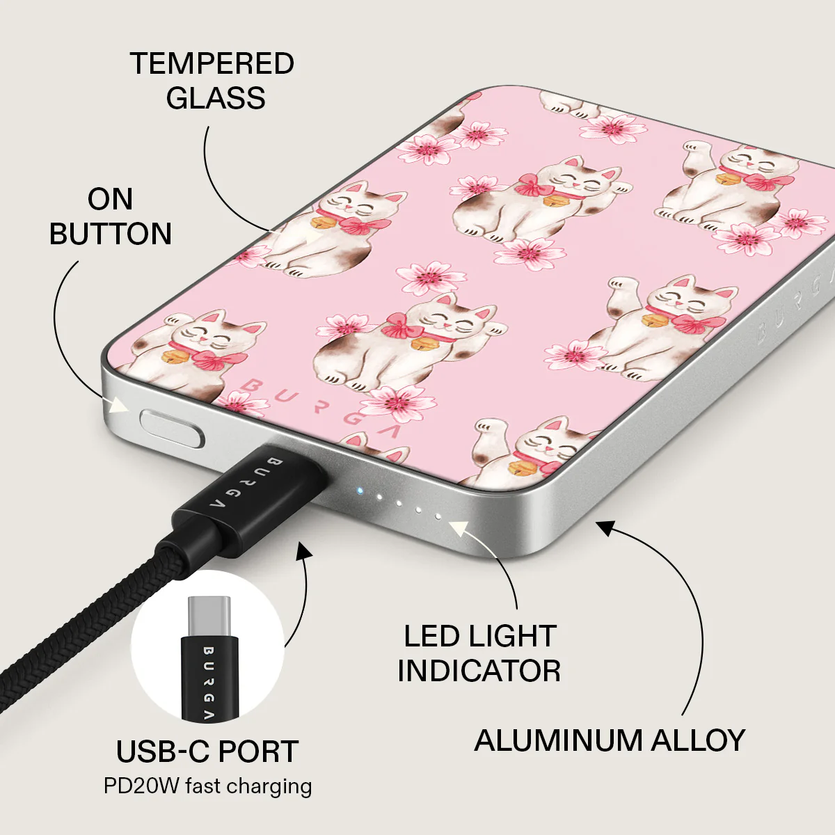 Maneki Neko - Magnetic Power Bank - Image 15