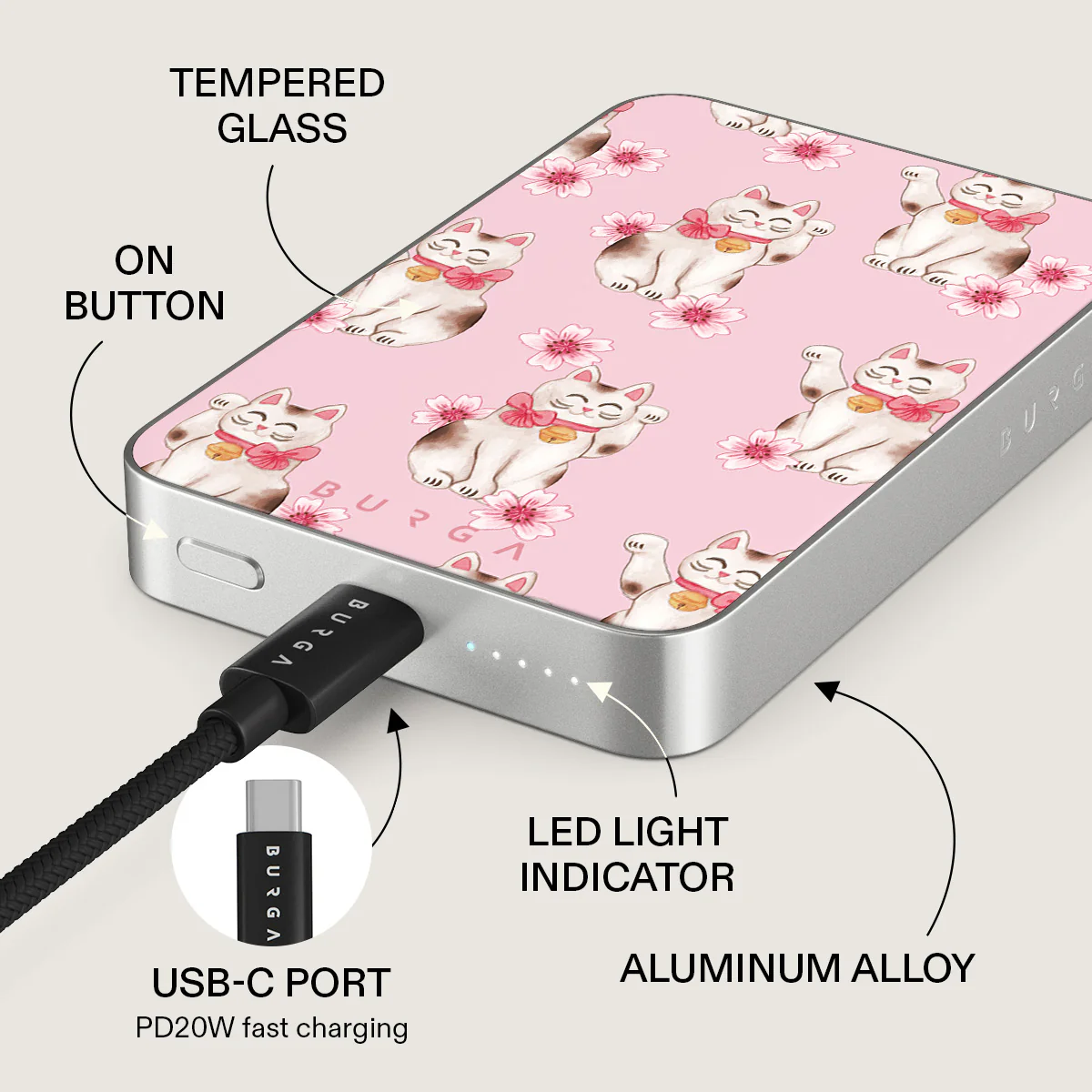 Maneki Neko - Magnetic Power Bank - Image 30
