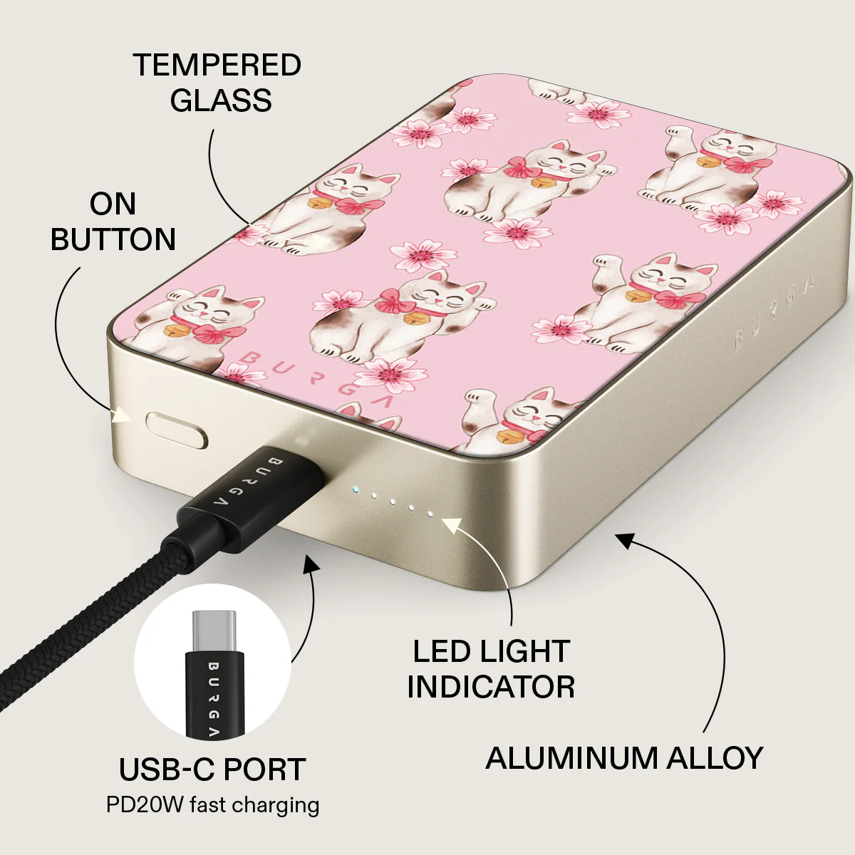 Maneki Neko - Magnetic Power Bank - Image 40