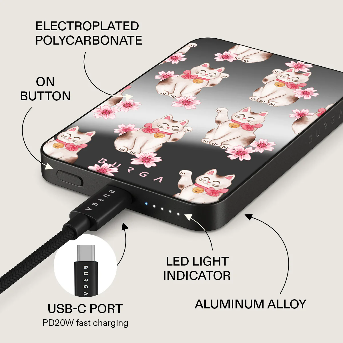Maneki Neko - Magnetic Power Bank - Image 50