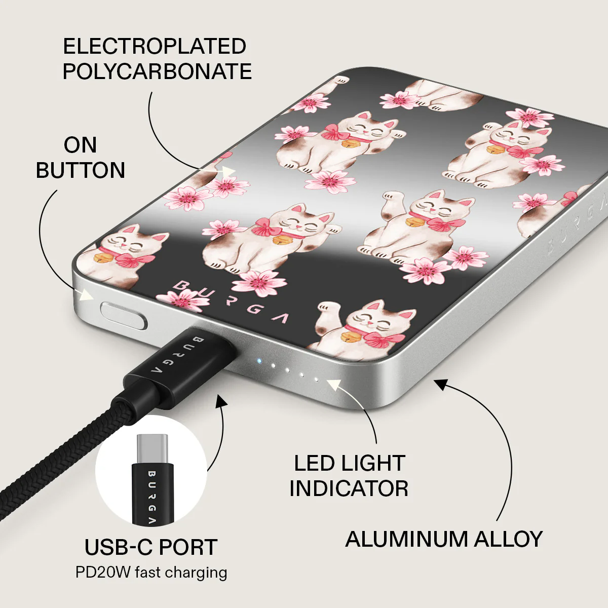 Maneki Neko - Magnetic Power Bank - Image 60