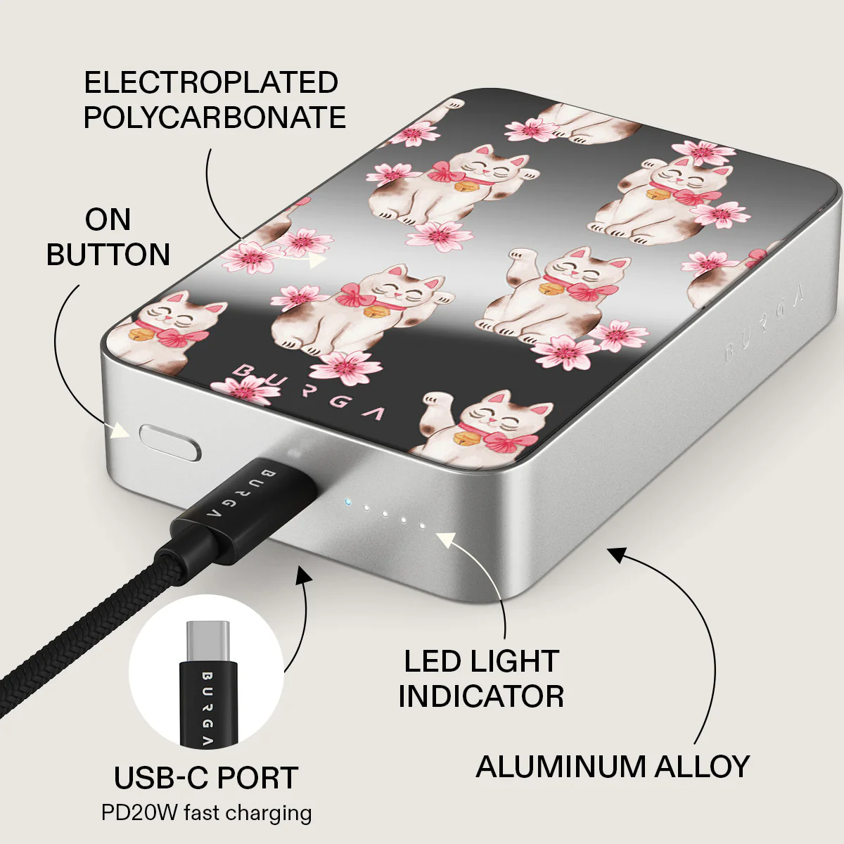 Maneki Neko - Magnetic Power Bank - Image 90