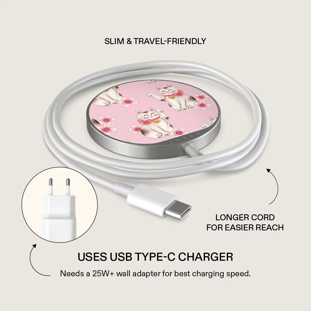 Maneki Neko - Magnetic Wireless Charger - Image 9