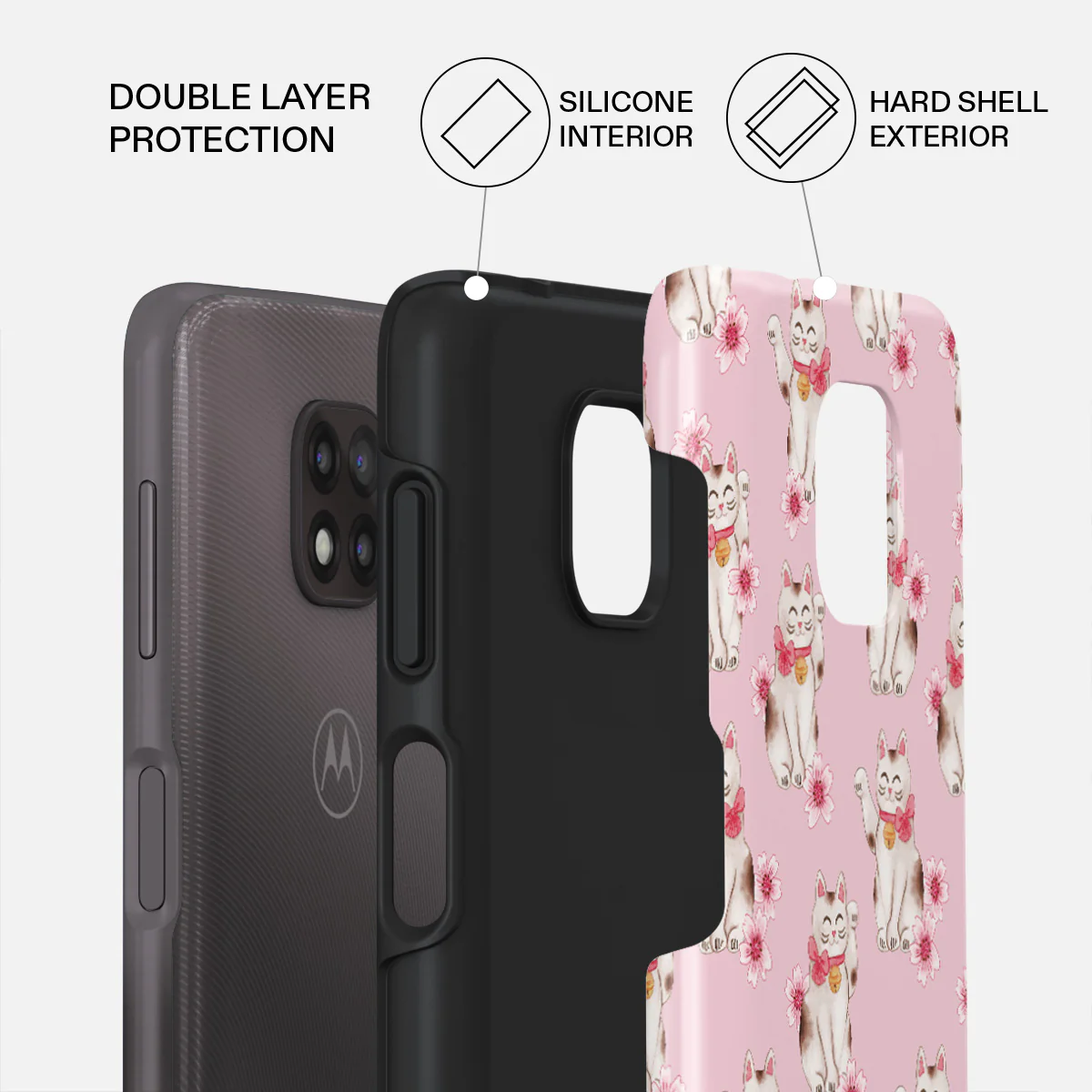 Maneki Neko - Motorola Moto G Power 2021 Case - Image 2