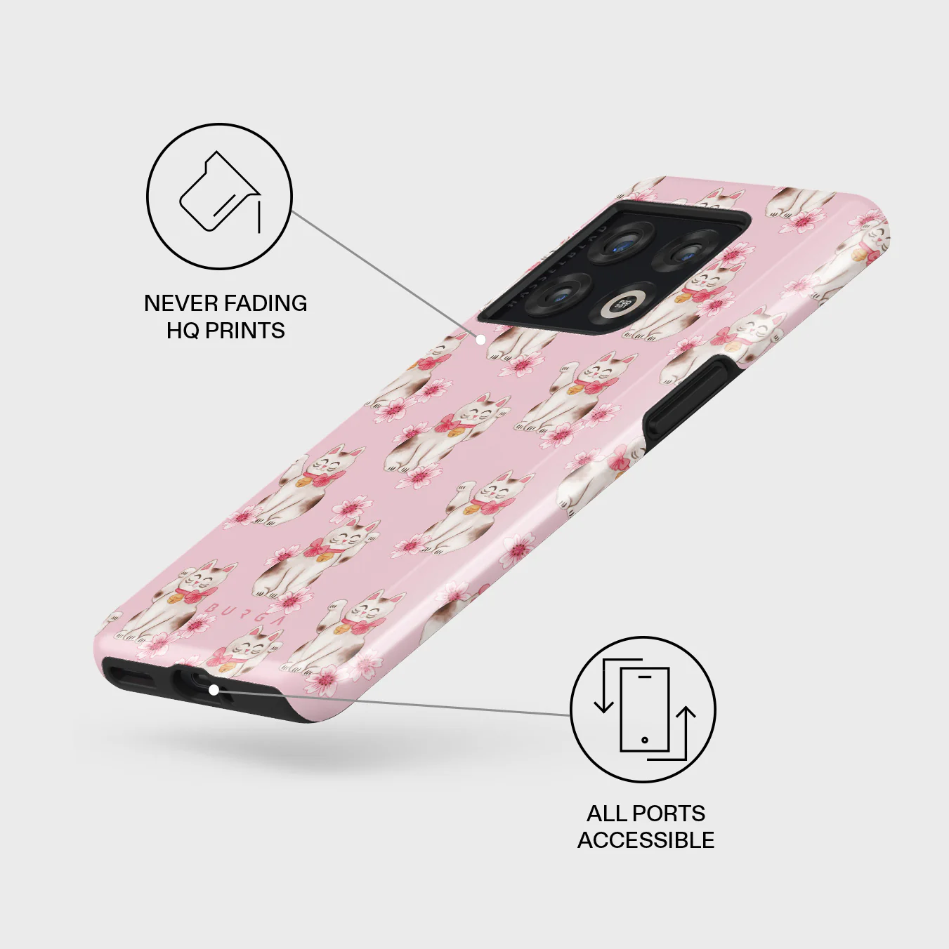 Maneki Neko - OnePlus 10 Pro 5G Case - Image 3
