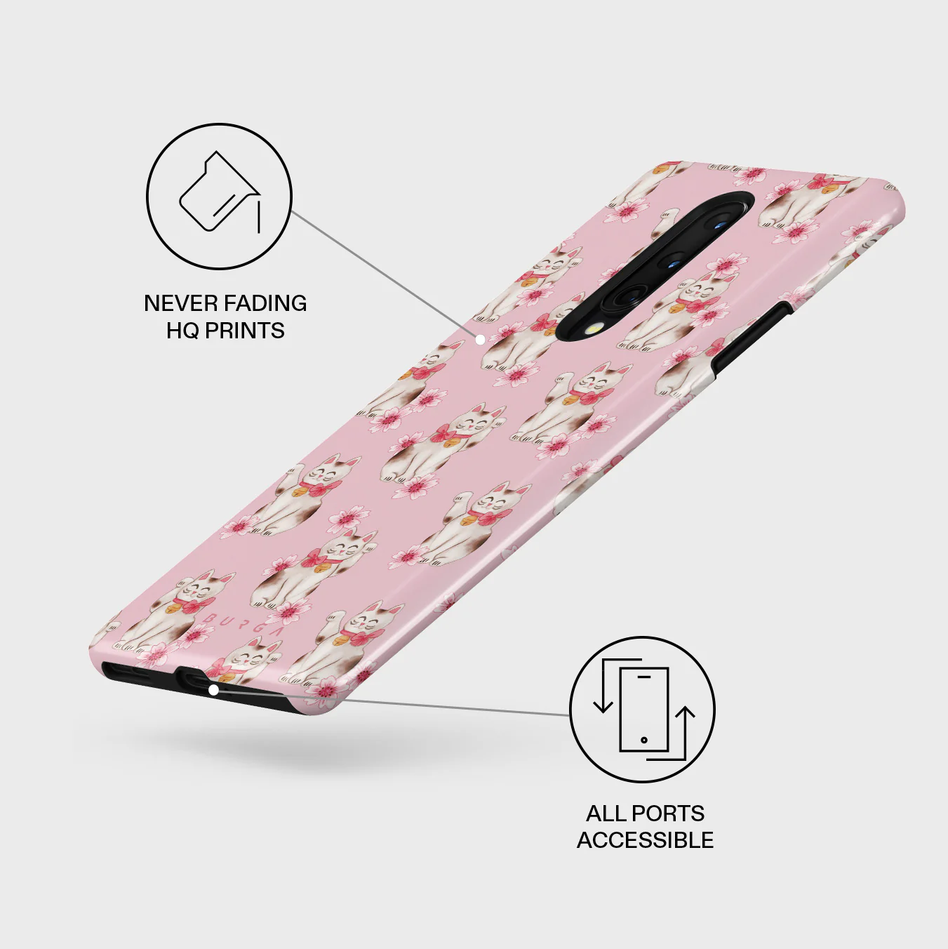 Maneki Neko - OnePlus 8 Case - Image 3