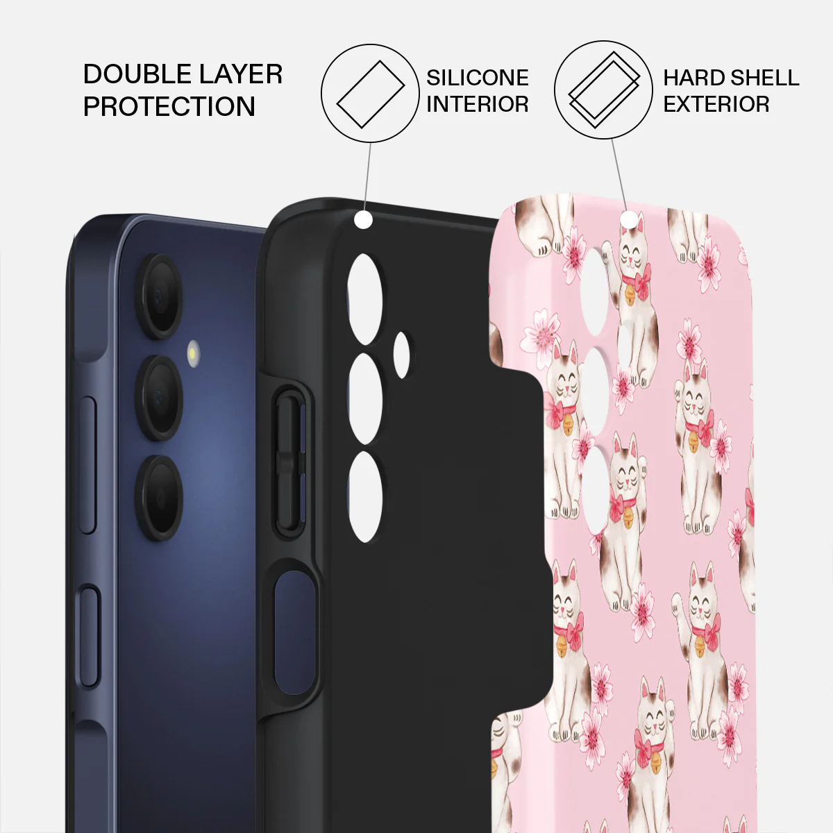 Maneki Neko - Samsung Galaxy A15 4G / 5G Case - Image 2