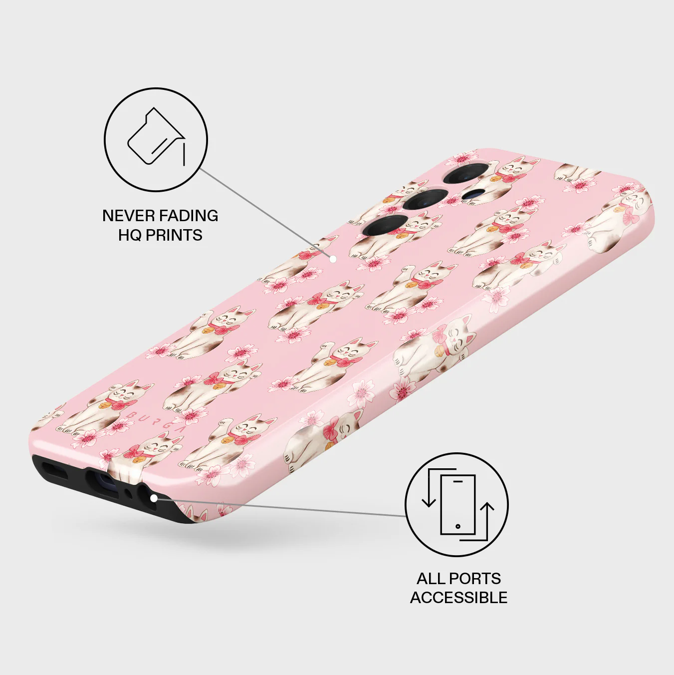 Maneki Neko - Samsung Galaxy A15 4G / 5G Case - Image 3