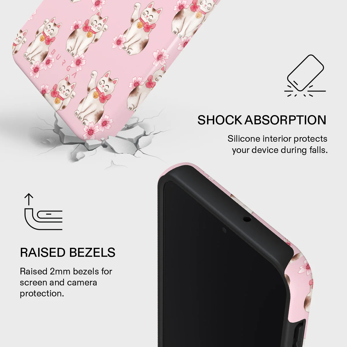 Maneki Neko - Samsung Galaxy A15 4G / 5G Case - Image 4