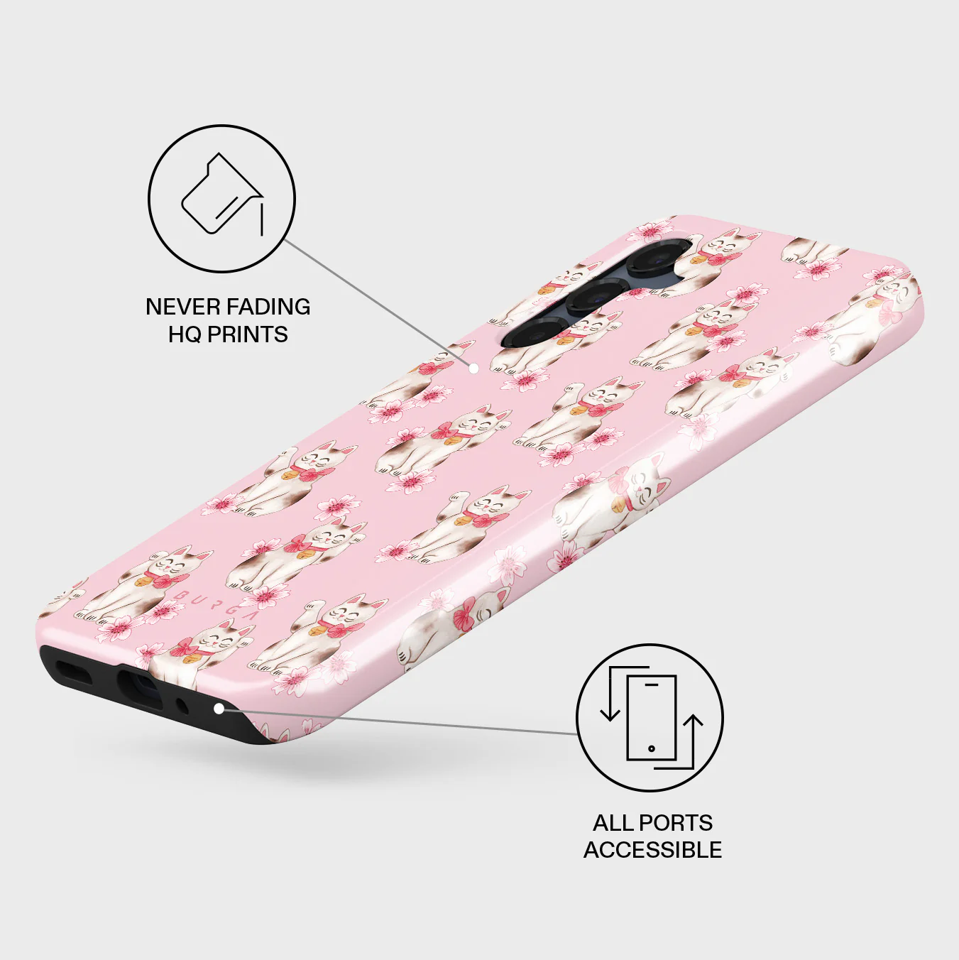 Maneki Neko - Samsung Galaxy A16 Case - Image 3
