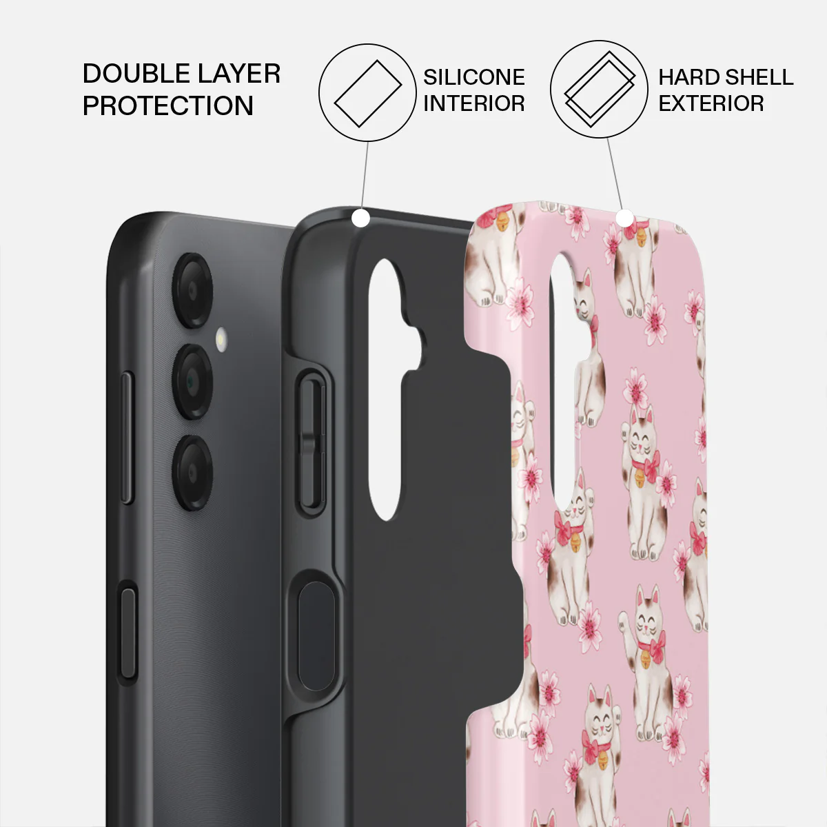 Maneki Neko - Samsung Galaxy A25 Case - Image 2