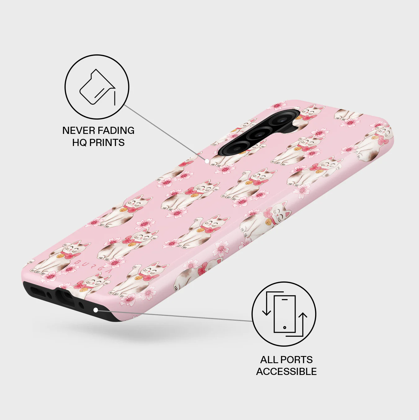 Maneki Neko - Samsung Galaxy A26 5G Case - Image 3