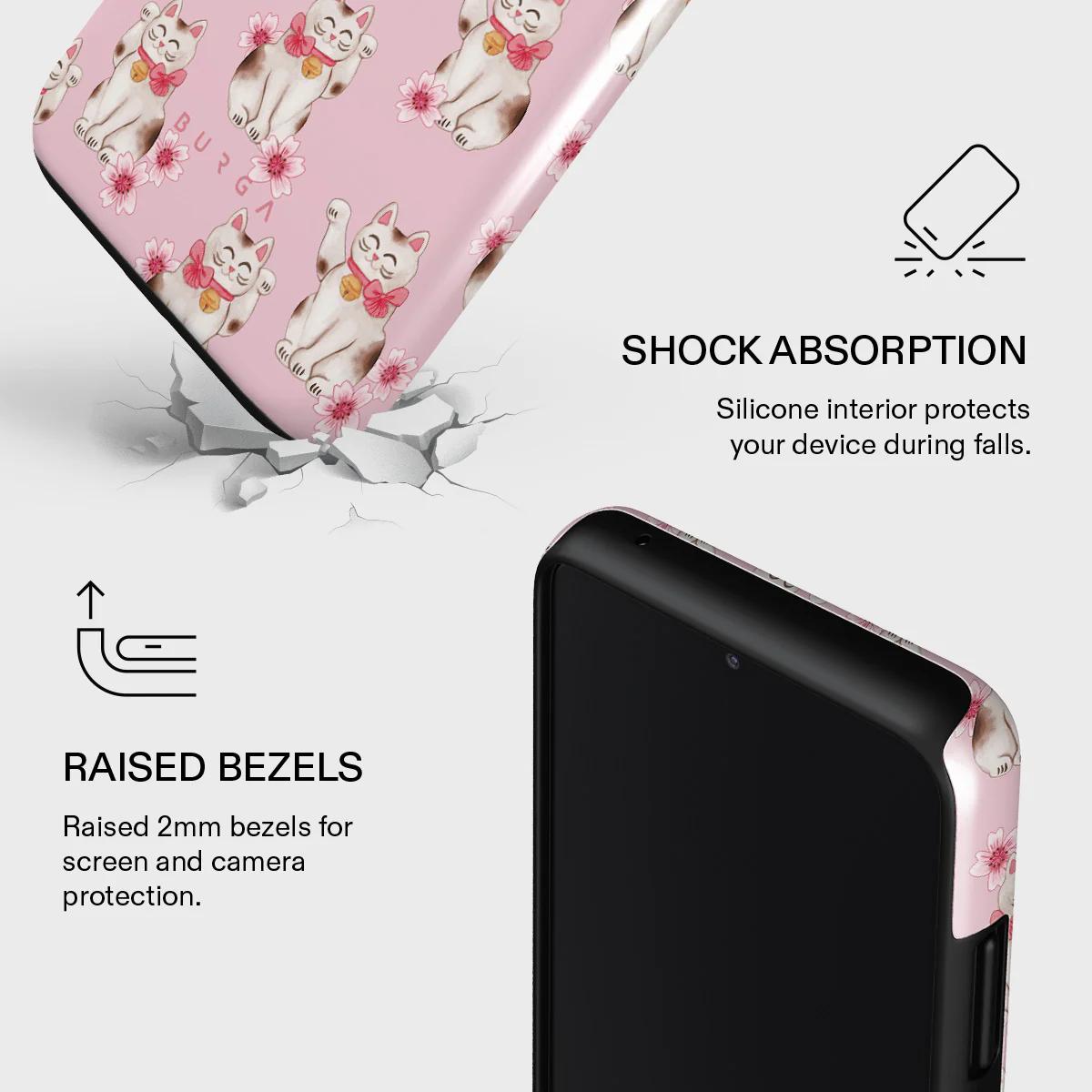 Maneki Neko - Samsung Galaxy A32 5G Case - Image 4
