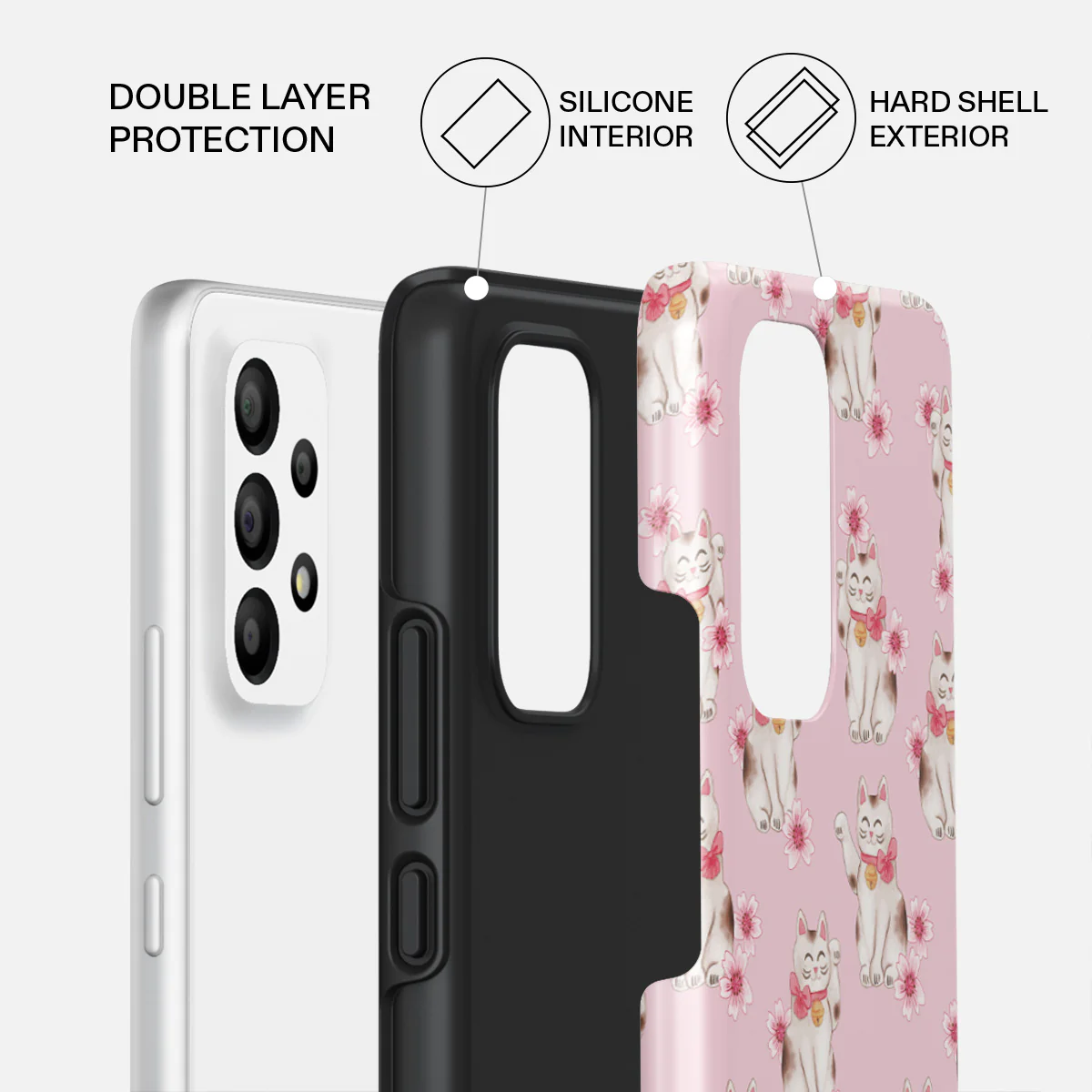 Maneki Neko - Samsung Galaxy A33 Case - Image 2