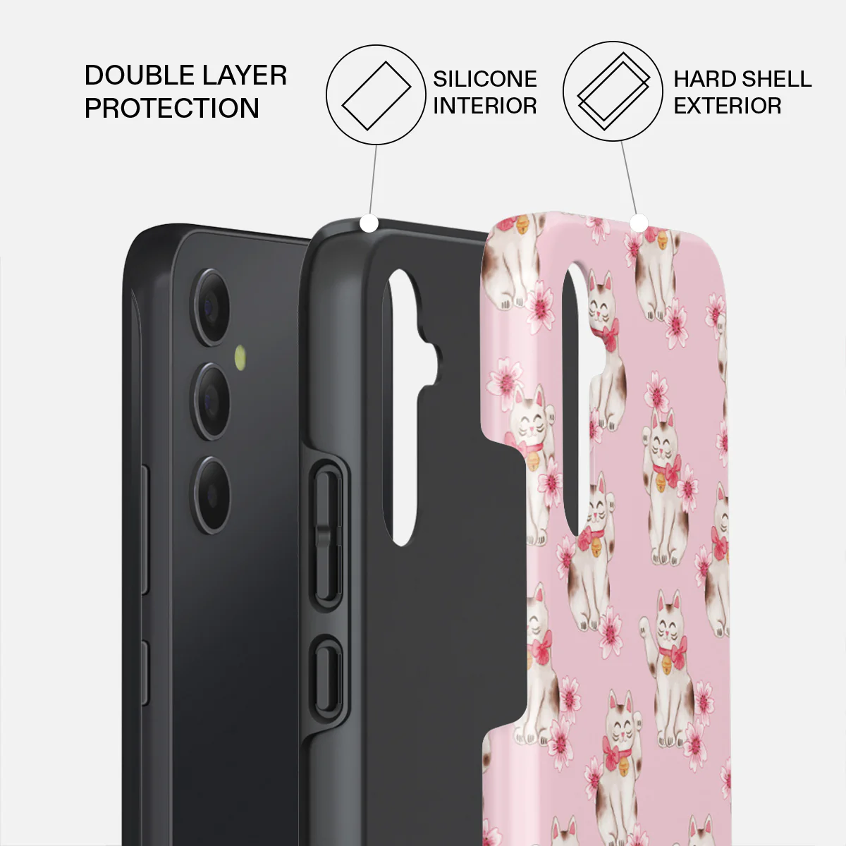 Maneki Neko - Samsung Galaxy A34 Case - Image 2