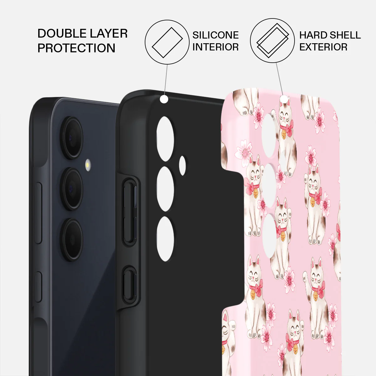 Maneki Neko - Samsung Galaxy A35 Case - Image 2