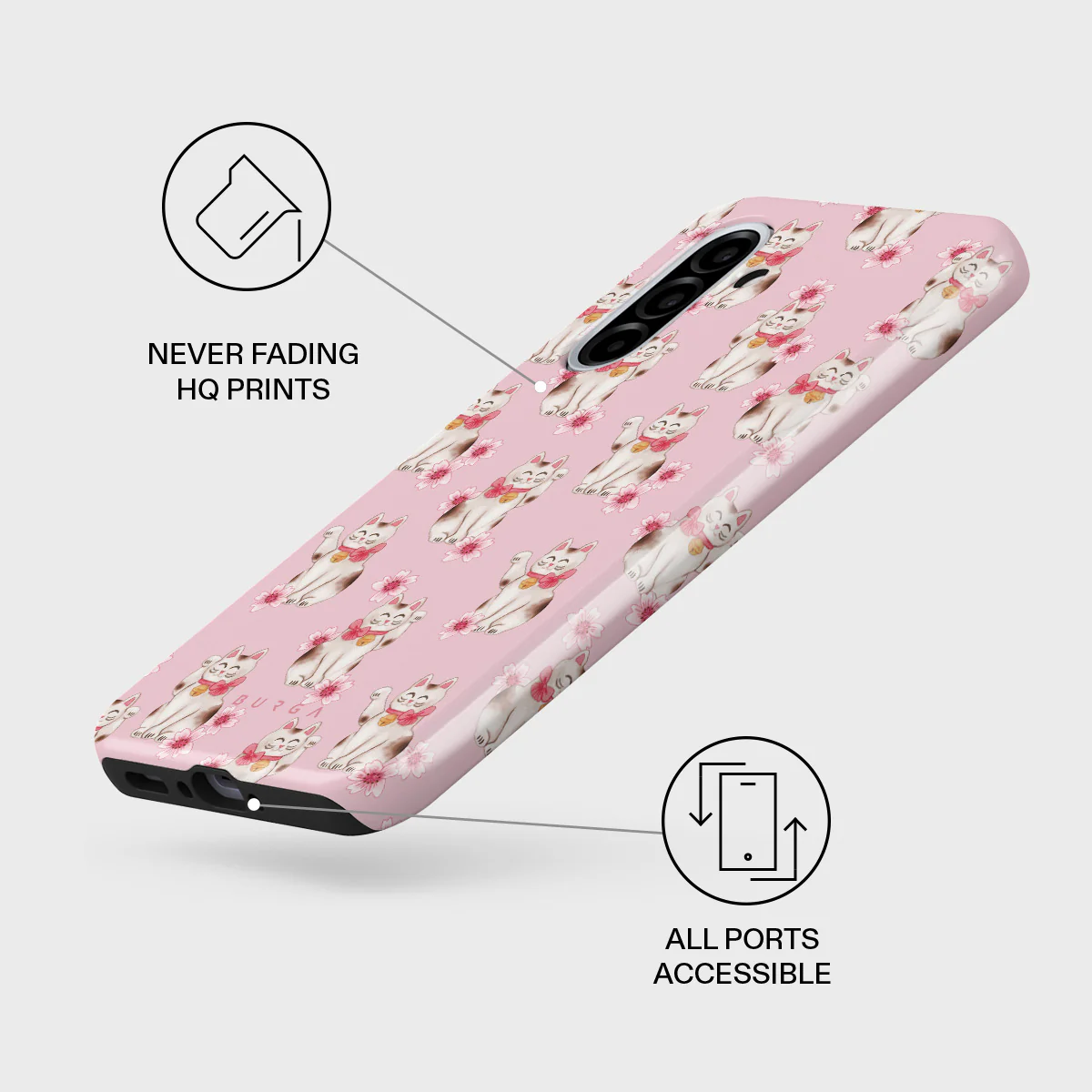 Maneki Neko - Samsung Galaxy A36 5G Case - Image 3