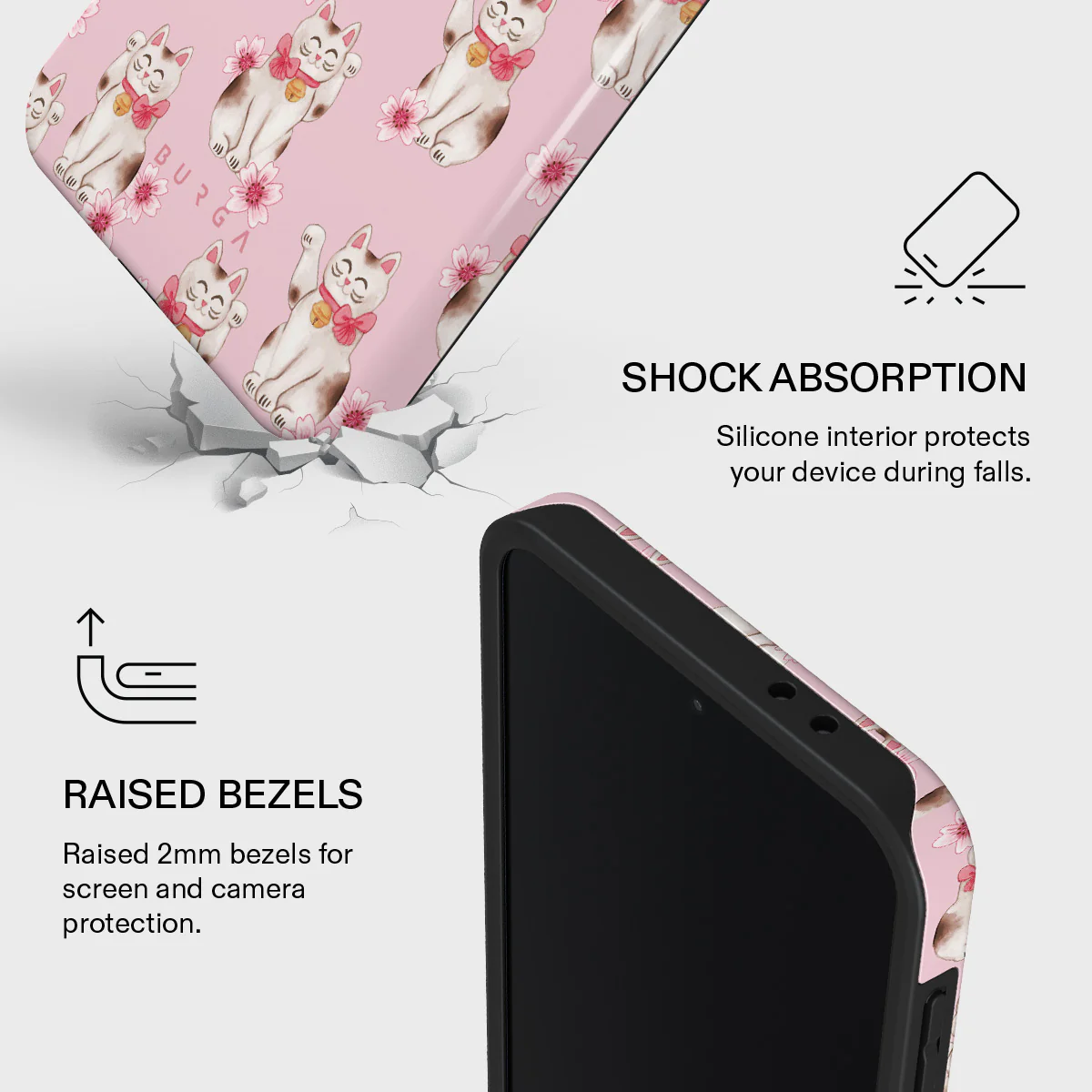 Maneki Neko - Samsung Galaxy A37 5G Case - Image 4