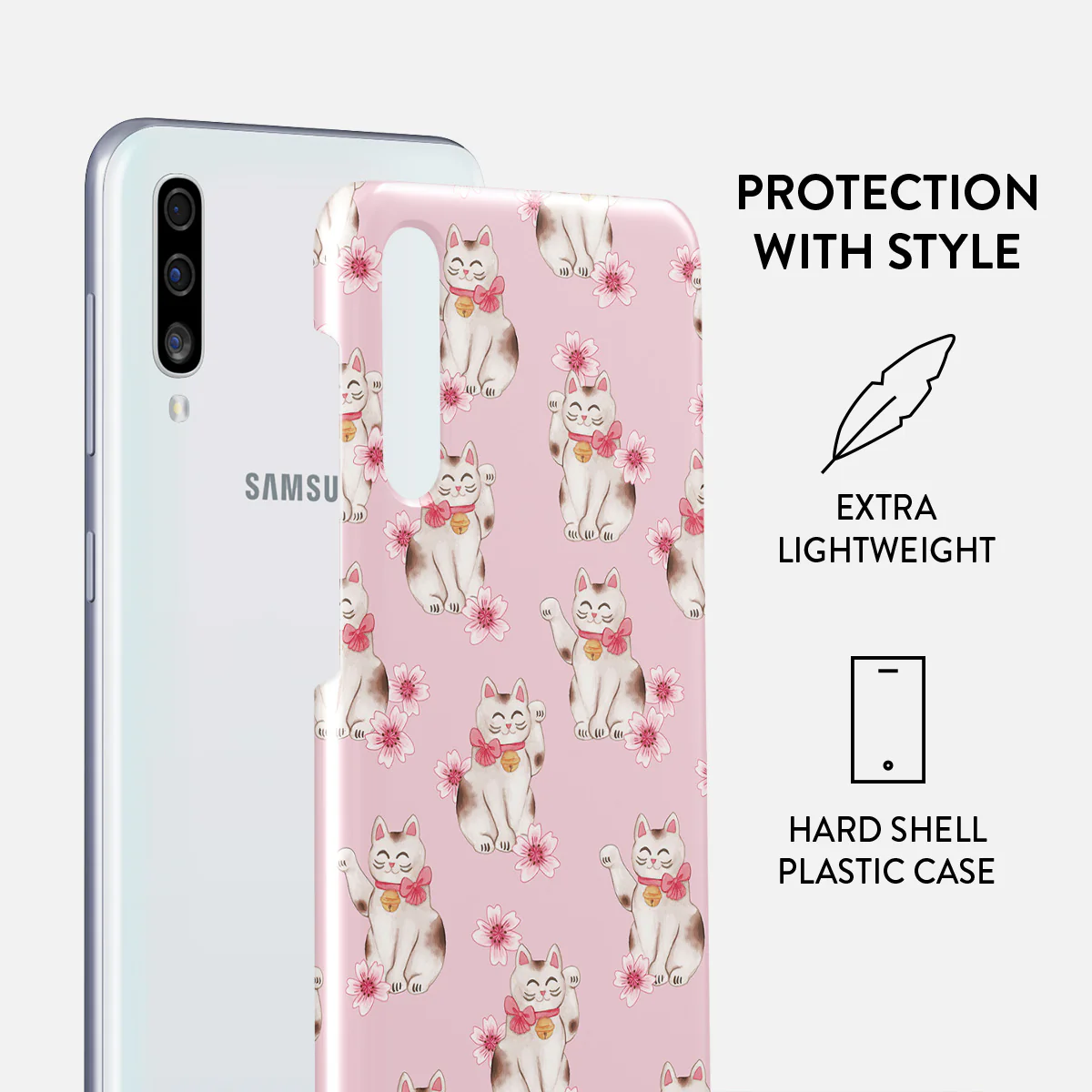 Maneki Neko - Samsung Galaxy A50 Case - Image 2