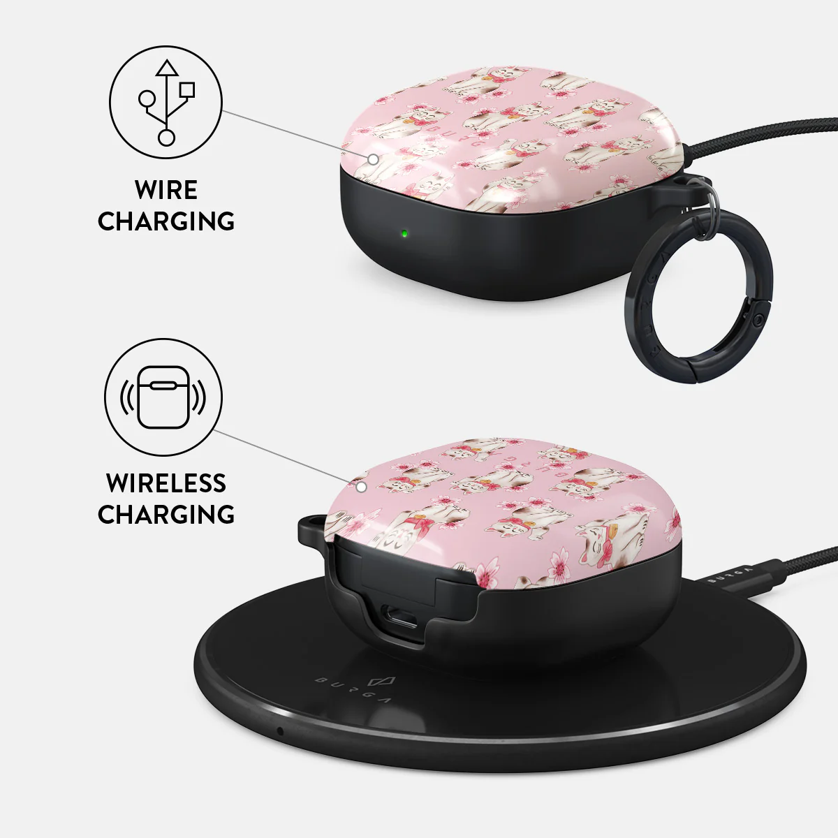 Maneki Neko - Samsung Galaxy Buds 2 Case - Image 3