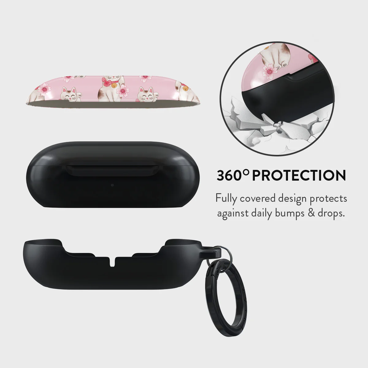 Maneki Neko - Samsung Galaxy Buds Plus Case - Image 2