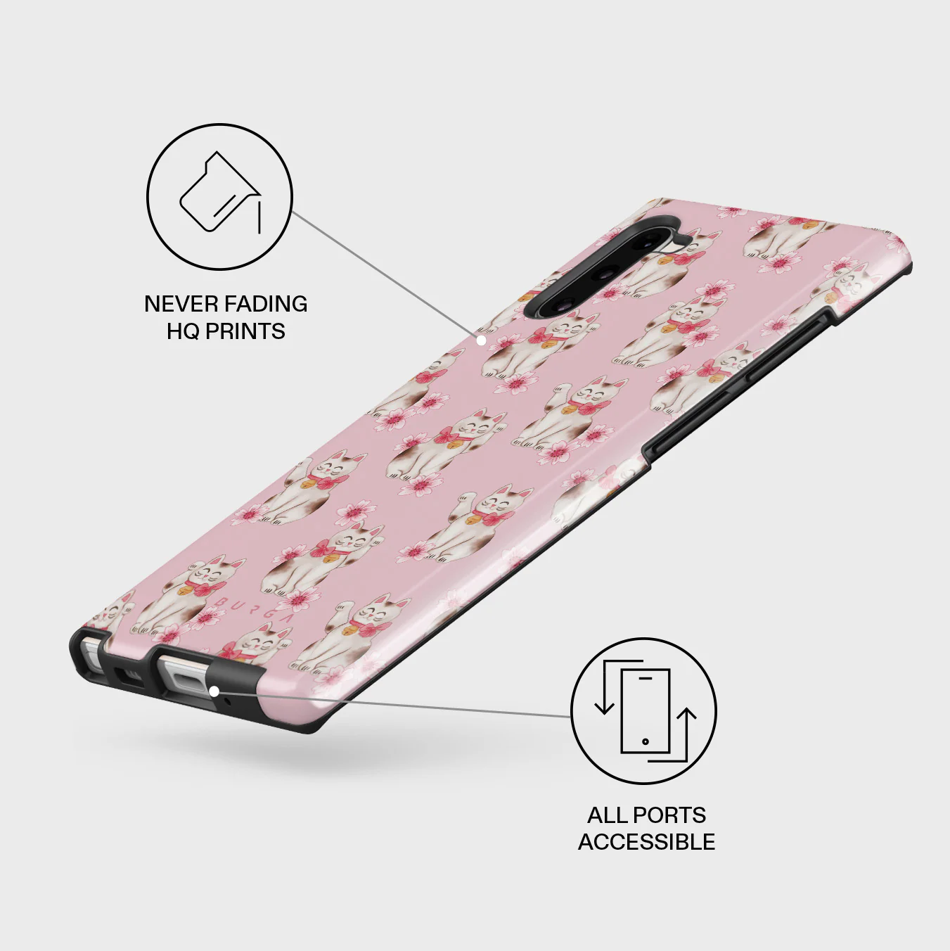 Maneki Neko - Samsung Galaxy Note 10 Case - Image 7