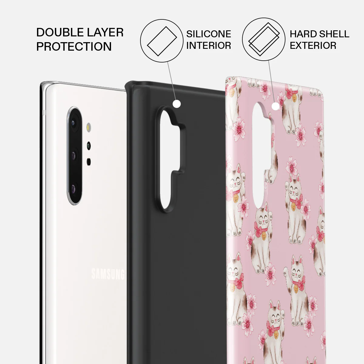 Maneki Neko - Samsung Galaxy Note 10 Plus Case - Image 6