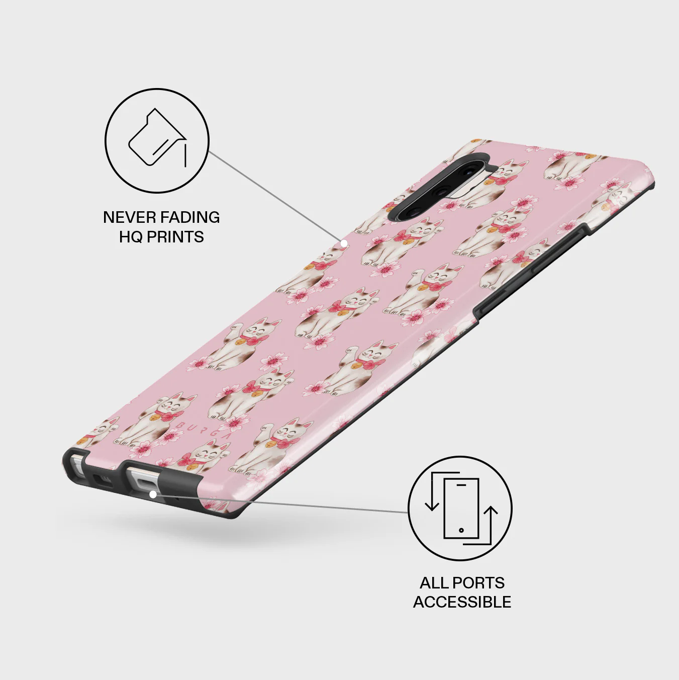 Maneki Neko - Samsung Galaxy Note 10 Plus Case - Image 7