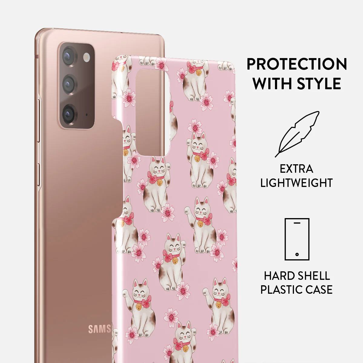 Maneki Neko - Samsung Galaxy Note 20 4G / 5G Case - Image 2