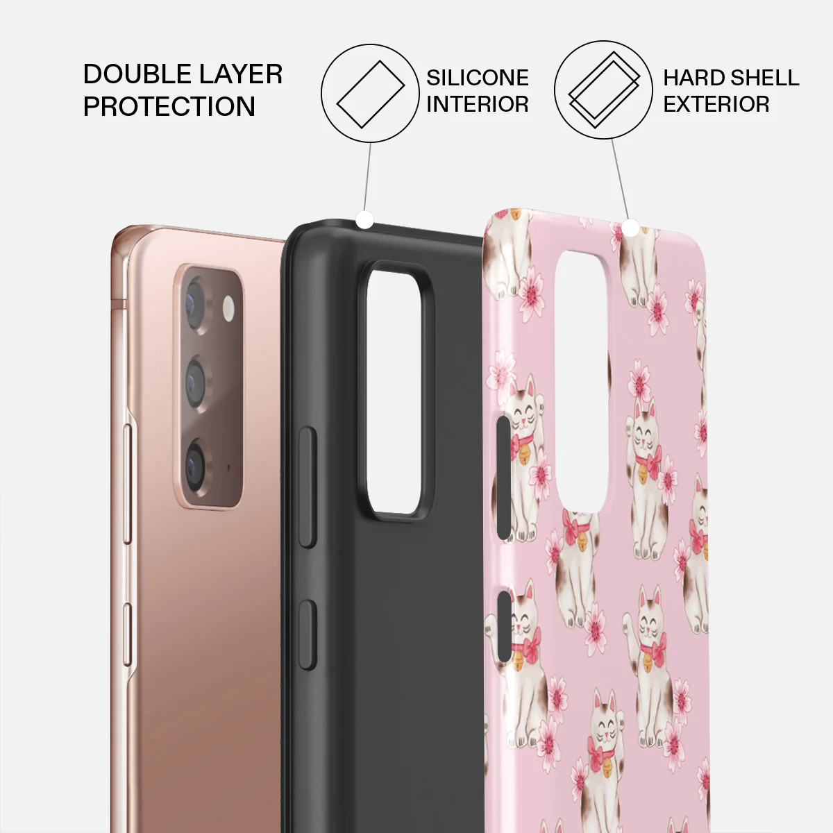 Maneki Neko - Samsung Galaxy Note 20 4G / 5G Case - Image 6