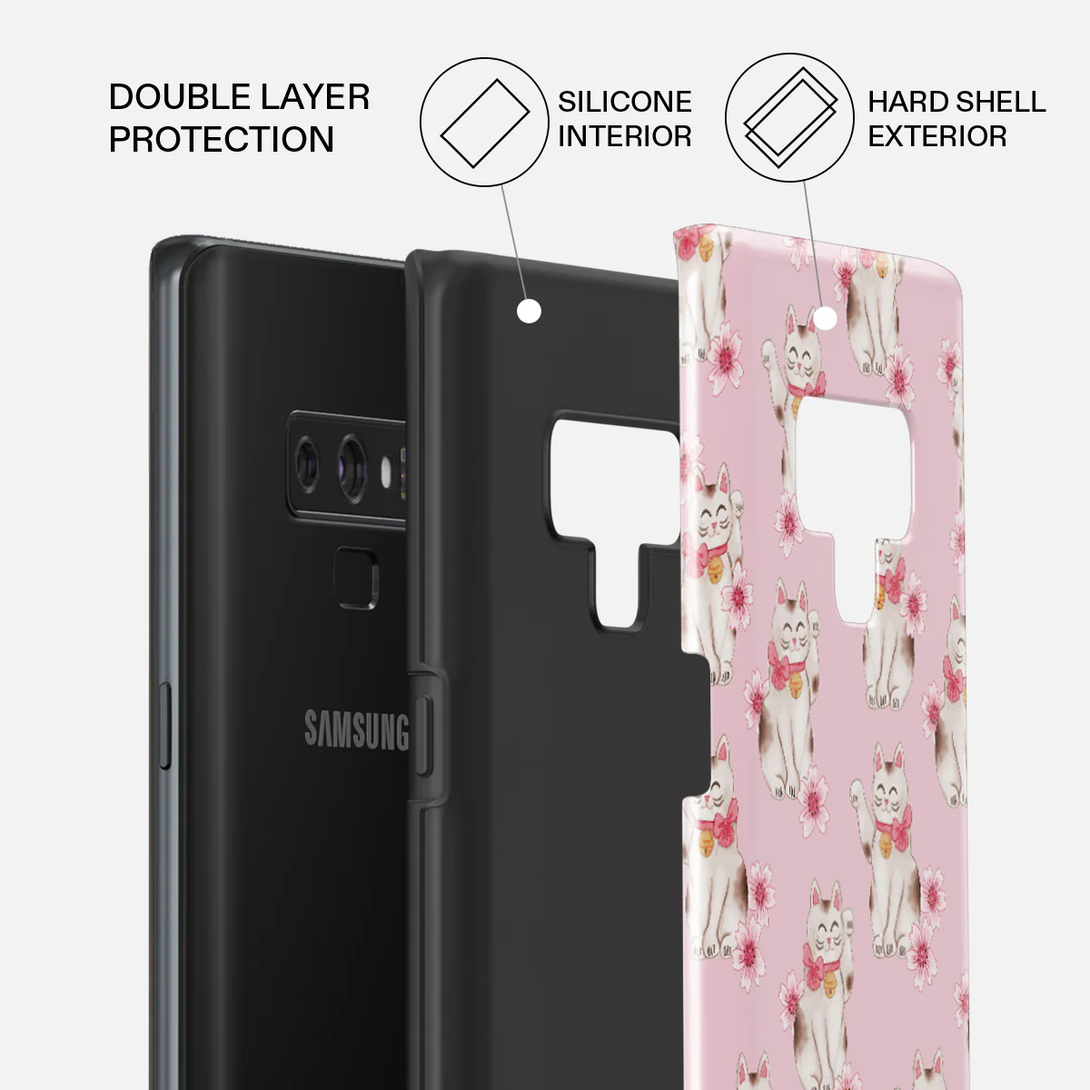 Maneki Neko - Samsung Galaxy Note 9 Case - Image 6
