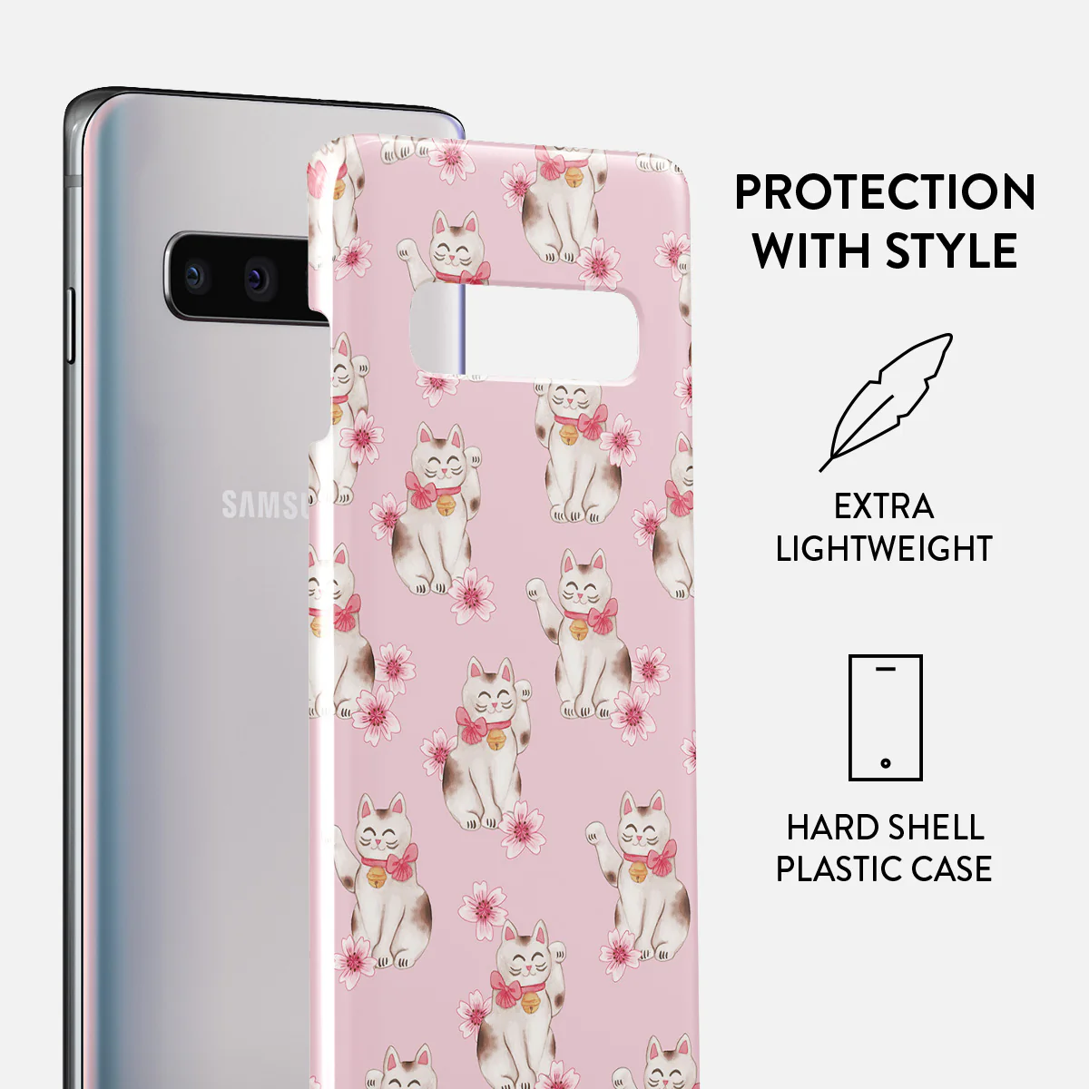 Maneki Neko - Samsung Galaxy S10 Plus Case - Image 2