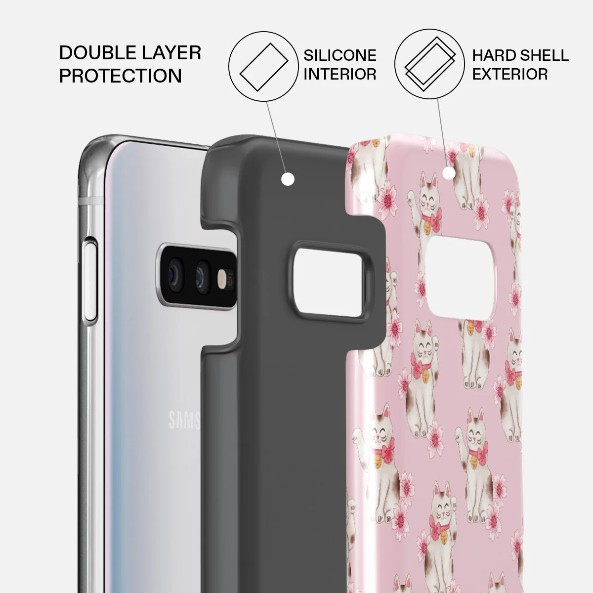 Maneki Neko - Samsung Galaxy S10E Case - Image 2