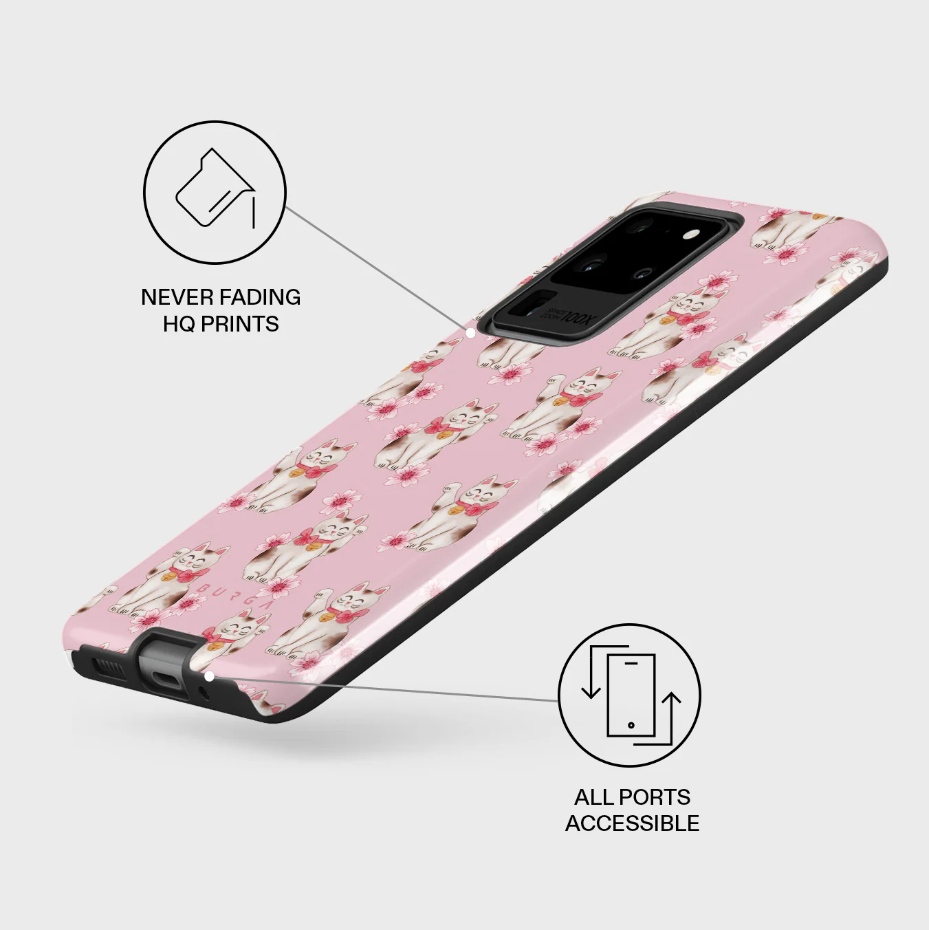 Maneki Neko - Samsung Galaxy S20 Ultra 4G / 5G Case - Image 7