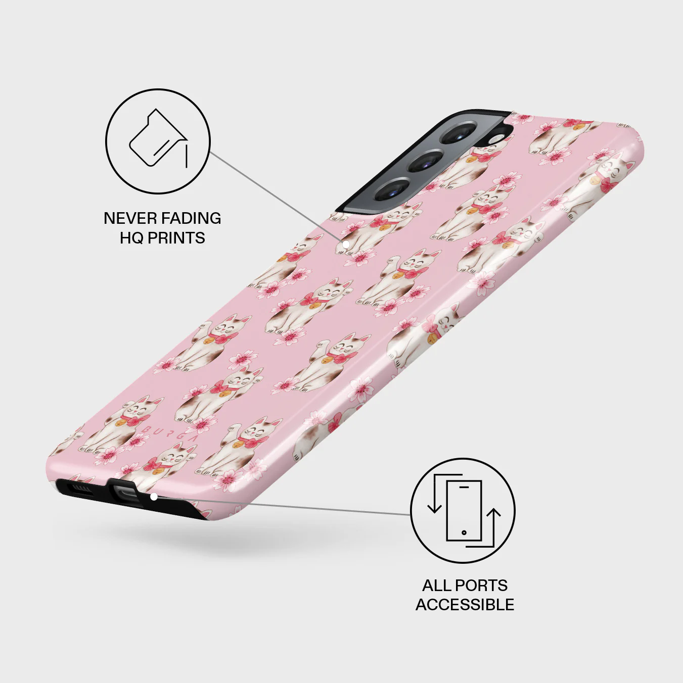 Maneki Neko - Samsung Galaxy S21 Case - Image 3