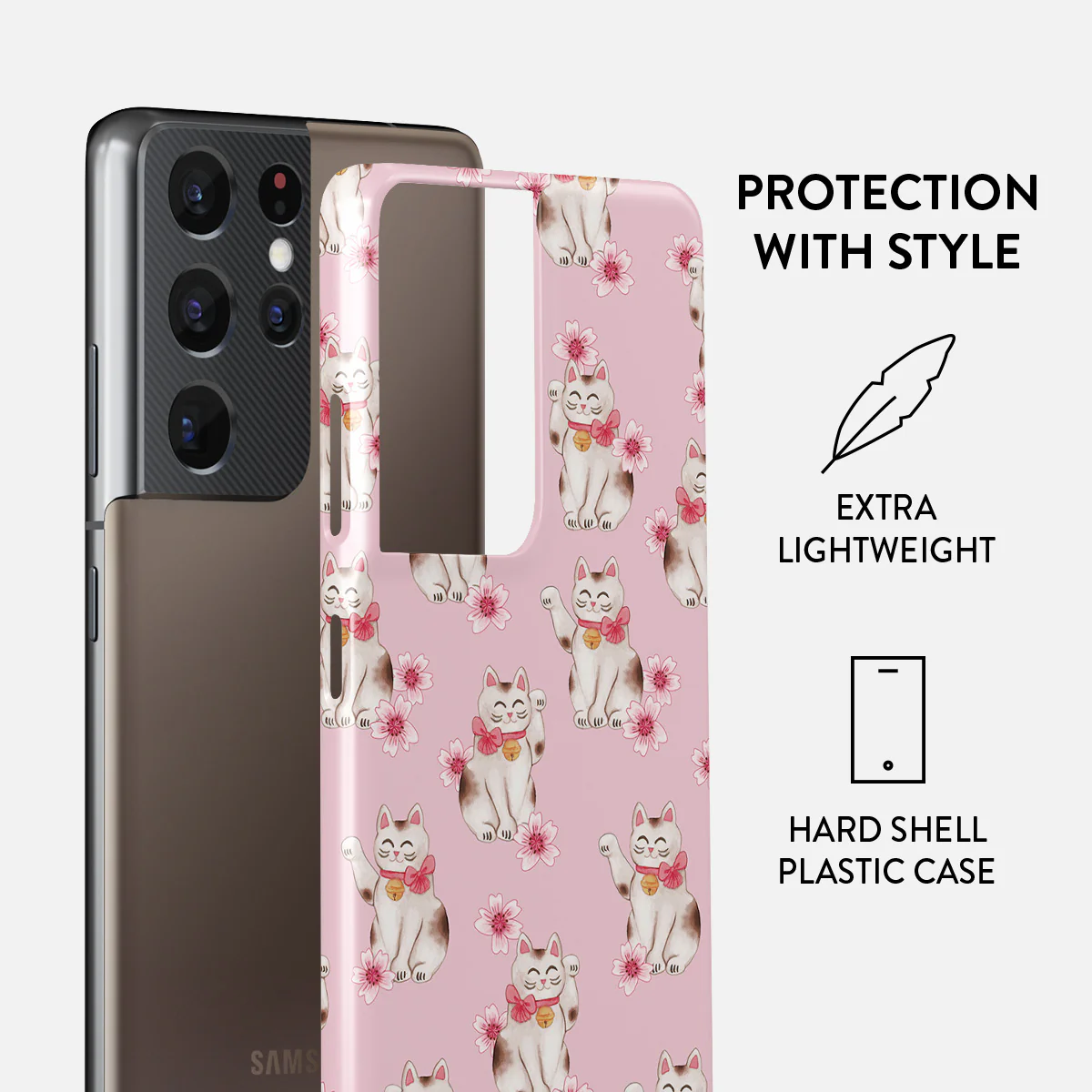 Maneki Neko - Samsung Galaxy S21 Ultra Case - Image 2