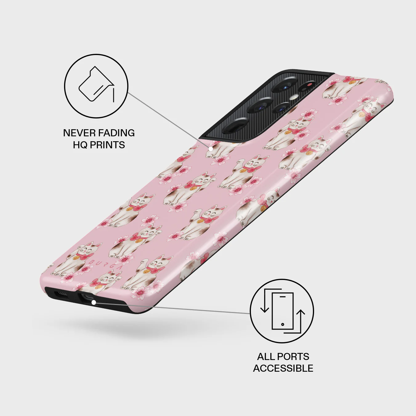 Maneki Neko - Samsung Galaxy S21 Ultra Case - Image 7