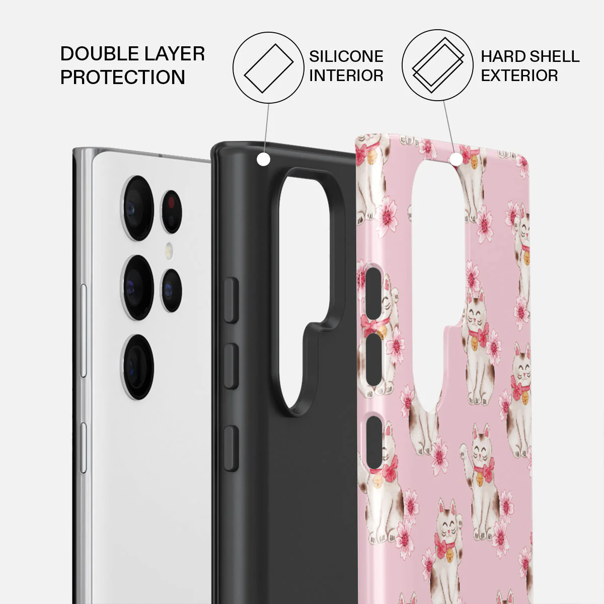 Maneki Neko - Samsung Galaxy S22 Ultra Case - Image 2