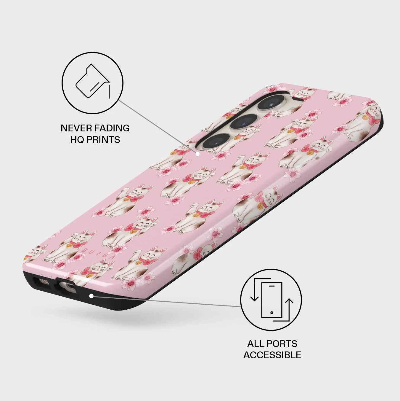 Maneki Neko - Samsung Galaxy S23 Case - Image 3