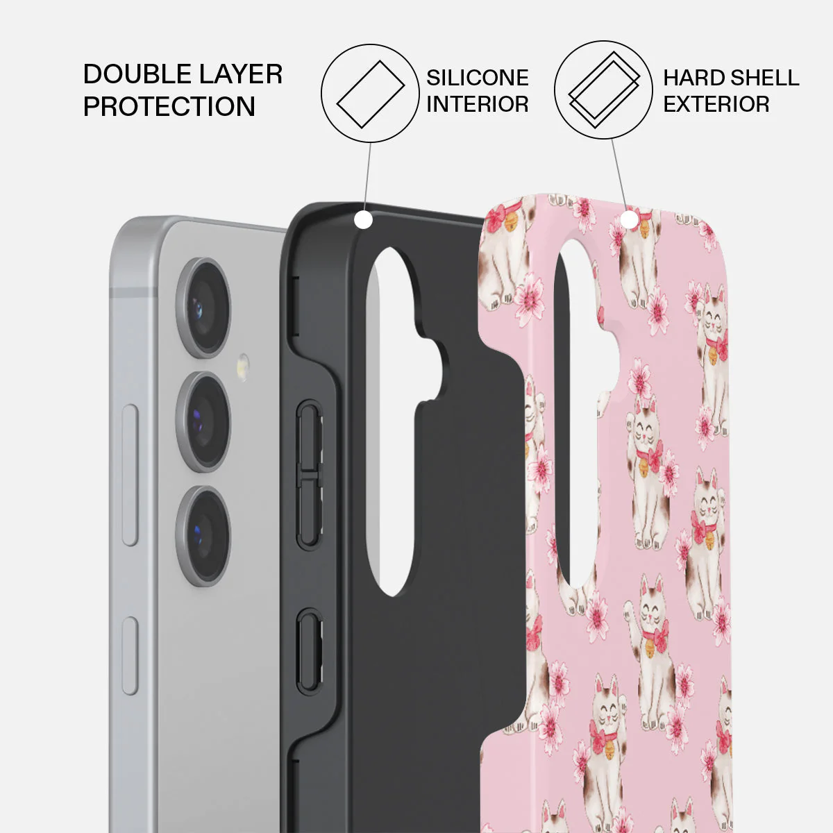 Maneki Neko - Samsung Galaxy S24 Plus Case - Image 2